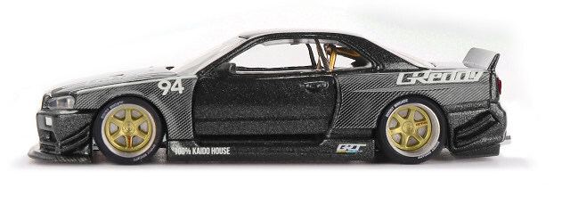 KAIDO HOUSE x TSM ミニGT 1/64 日産 スカイライン GT-R R34 Kaido