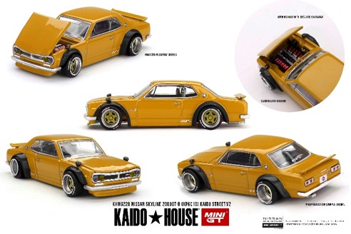 KAIDO HOUSE x TSM ミニGT 1/64 日産 スカイライン 2000GT-R KPGC10