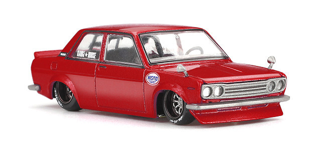 KAIDO HOUSE x TSM ミニGT 1/64 ダットサン ストリート KAIDO 510