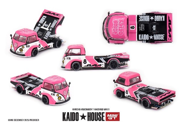 KAIDO HOUSE x TSM ミニGT 1/64 フォルクスワーゲン T1 KAIDO RADVAN