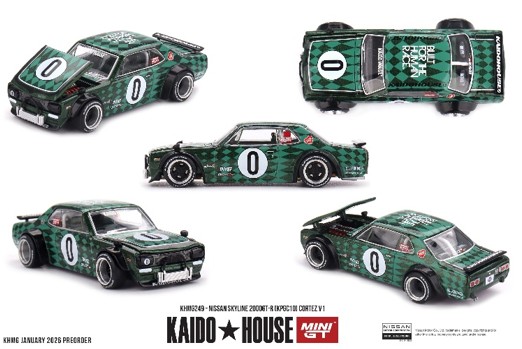 ☆予約品☆ KAIDO HOUSE x TSM ミニGT 1/64 日産 スカイライン 2000GT