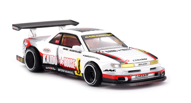 KAIDO HOUSE x TSM ミニGT 1/64 日産 シルビア S13-R Circuit Spec V1