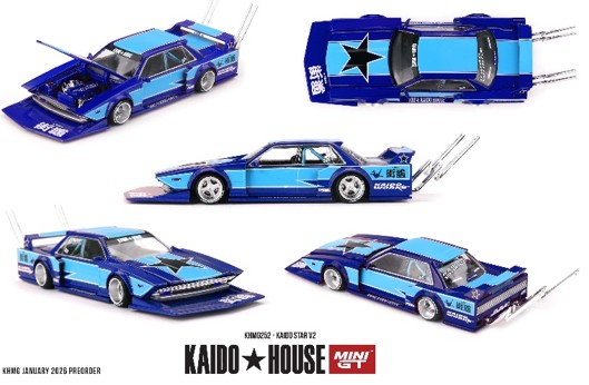 ☆予約品☆ KAIDO HOUSE x TSM ミニGT 1/64 KAIDO STAR V2 (右ハンドル)