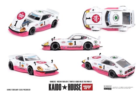 KAIDO HOUSE x TSM ミニGT 1/64 日産 フェアレディ Z TAMIYA x KAIDO