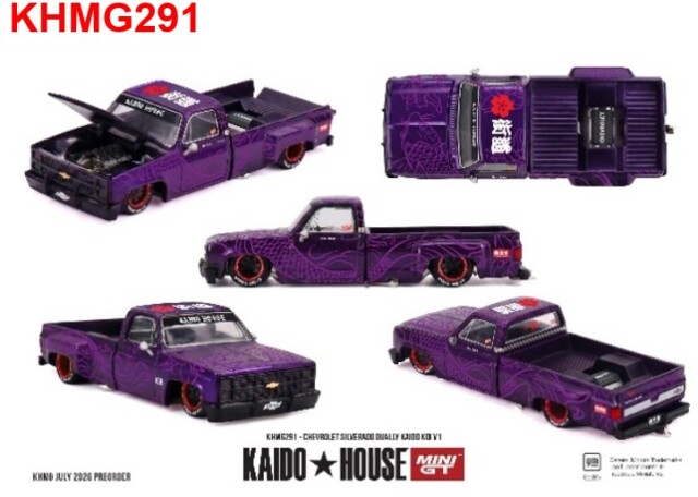 ☆予約品☆ KAIDO HOUSE x TSM ミニGT 1/64 シボレー シルバラード