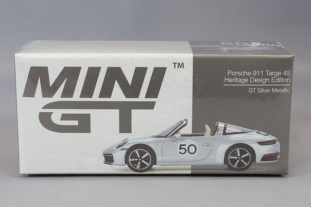 TSM ミニGT 1/64 ポルシェ 911 タルガ 4S ヘリテージデザイン