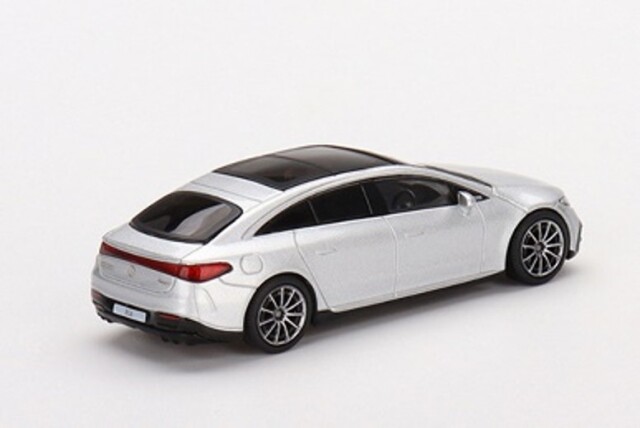 TSM ミニGT 1/64 メルセデスベンツ EQS 580 4MATIC シルバーメタリック