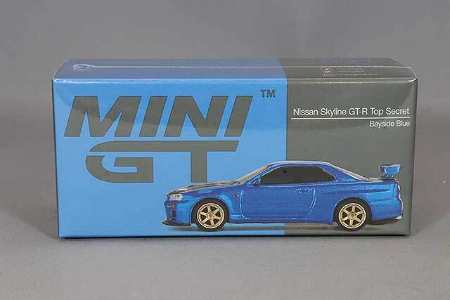 TSM ミニGT 1/64 トップシークレット 日産 スカイライン GT-R R34 