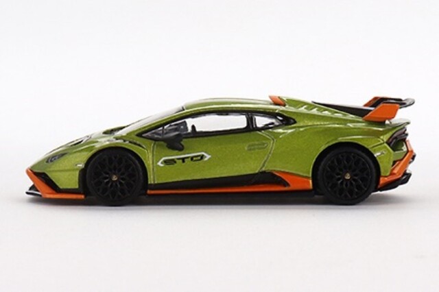 TSM ミニGT 1/64 ランボルギーニ ウラカン STO ヴェルデシトレア