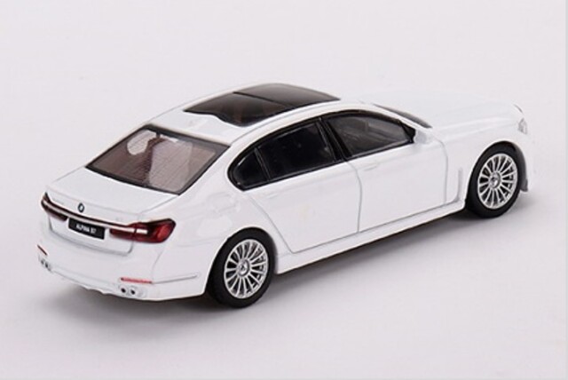 TSM ミニGT 1/64 BMW アルピナ B7 xDrive アルピンホワイト 左ハンドル