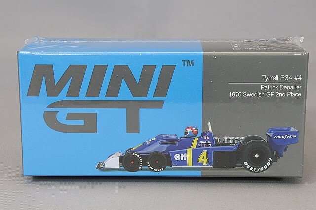 TSM ミニGT 1/64 ティレル P34 1976 F1 スウェーデンGP 2位 #4 P.デパイユ 