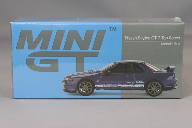 TSM ミニGT 1/64 日産 スカイライン GT-R VR32 Top Secret メタリック 