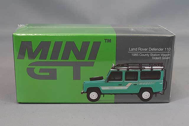 TSM ミニGT 1/64 ランドローバー ディフェンダー 110 1985 カウンティ