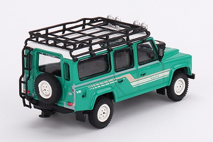 MINI GT Land Rover Defender 90 ストラトスブルー MINI GT 1/64 ランドローバー ディフェンダー 90 カウンティワゴン