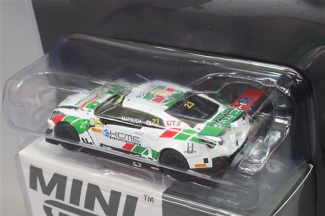 Nissan GT-R Nismo GT3 KCMG ミニカー #18 2018 Nissan GT-R NISMO GT3 #23 KCMG FIA GT World Cup Macau
