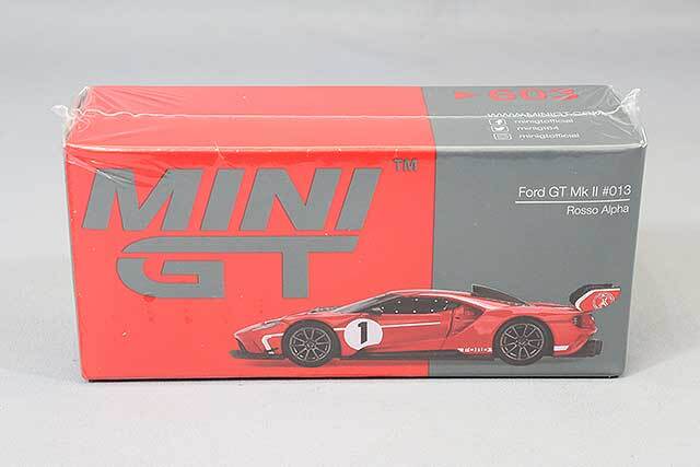TSM ミニGT 1/64 フォード GT MkII ロッソアルファ 左ハンドル