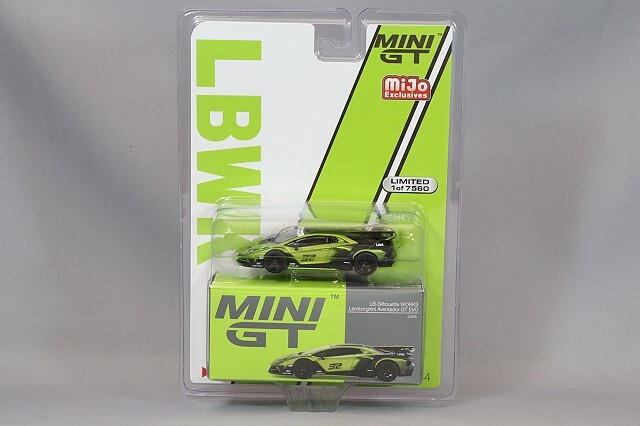 Mijo特注】 TSM ミニGT 1/64 LB-シルエット WORKS ランボルギーニ 