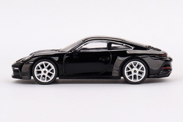 TSM ミニGT 1/64 ポルシェ 911 992 GT3 ツーリング ブラック 左