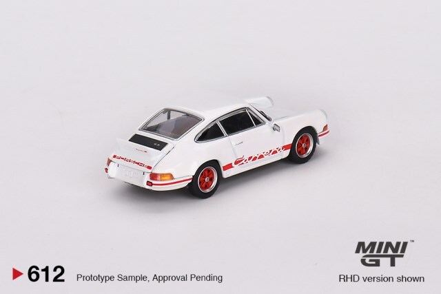 TSM ミニGT 1/64 ポルシェ 911 カレラ RS 2.7 グランプリホワイト 