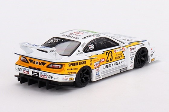 MINI GT №618 LBスーパーシルエット 日産 シルビア S15 MINI GT 1/64 618 Nissan LB-Super Silhouette S15 SILVIA