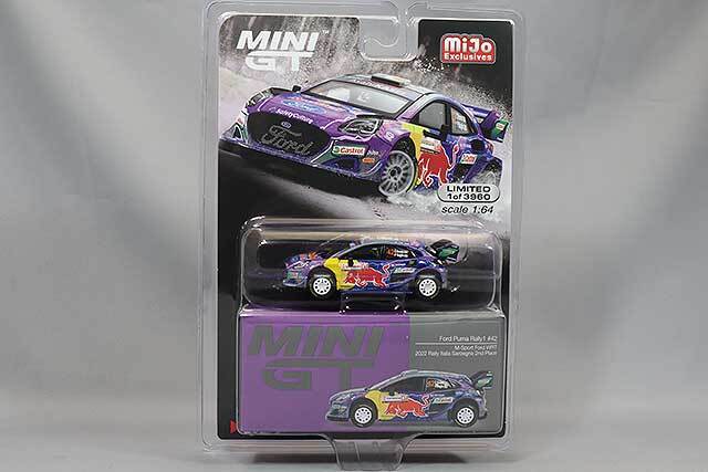 Mijo特注】 TSM ミニGT 1/64 フォード プーマ ラリー1 2022