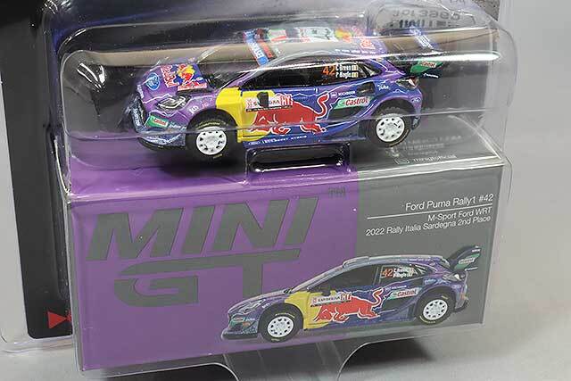 ミニカー　1/18 フォード Puma Rally1 ラリー・イタリア サルディニア 2022 2位入賞車 M-Sport Ford WRT(左ハンドル) #42 「Top Speedシリーズ」 [TS0491] TOPSPEED 1:18 Ford Puma Rally1 #42 M-Sport Ford WRT 2022