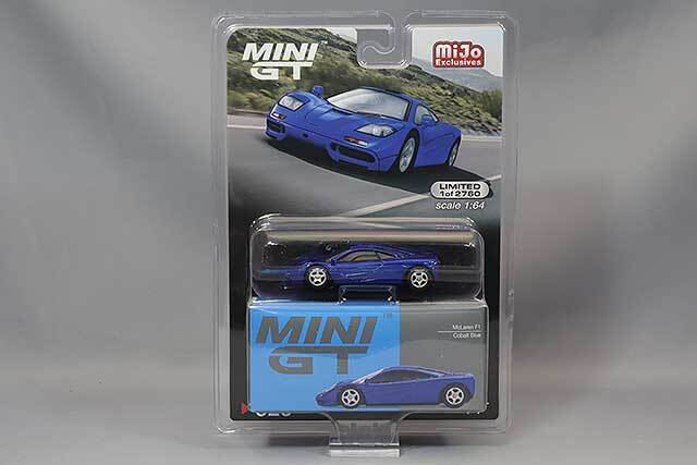 Mijo特注, TSM ミニGT 1/64 マクラーレン F1 コバルトブルー 左ハンドル