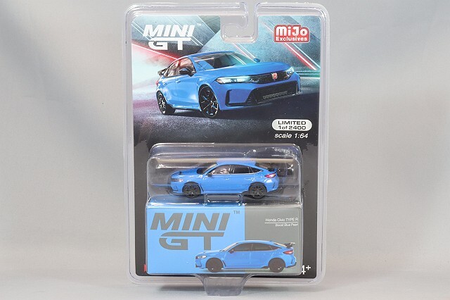 Mijo特注】 TSM ミニGT 1/64 ホンダ シビック タイプR 2023 ブースト 