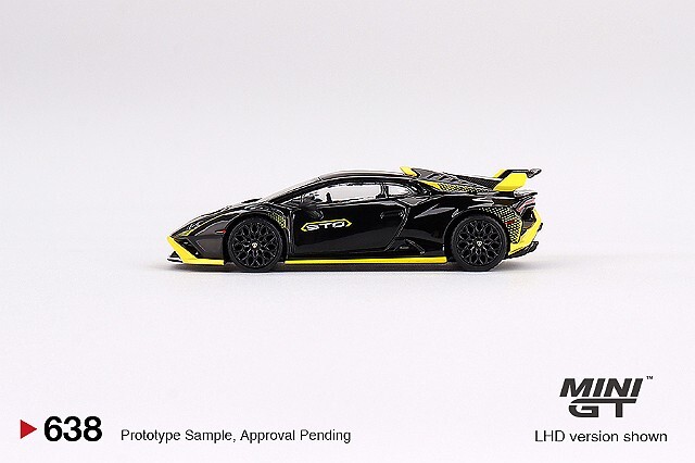 TSM ミニGT 1/64 ランボルギーニ ウラカン STO ネロノクティス