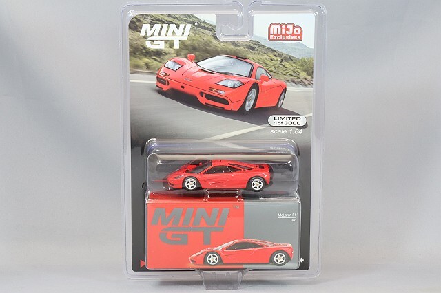 MINI GT マクラーレン F1 (レッド) チェイスカー