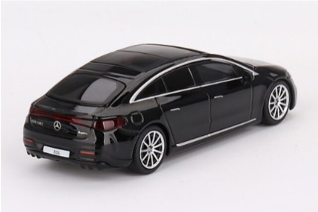 TSM ミニGT 1/64 メルセデスベンツ EQS 580 4MATIC ブラック （右