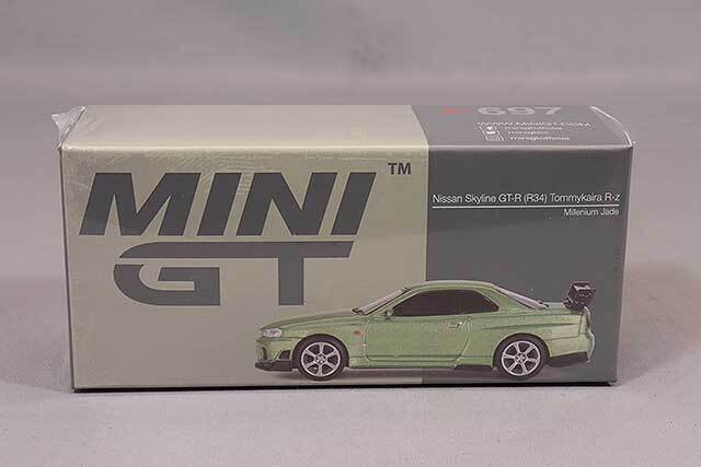 TSM ミニGT 1/64 日産 スカイライン GT-R R34 トミーカイラ R-z  