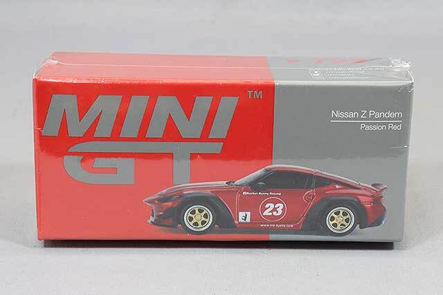 TSM ミニGT 1/64 パンデム 日産 Z パッションレッド (右ハンドル)