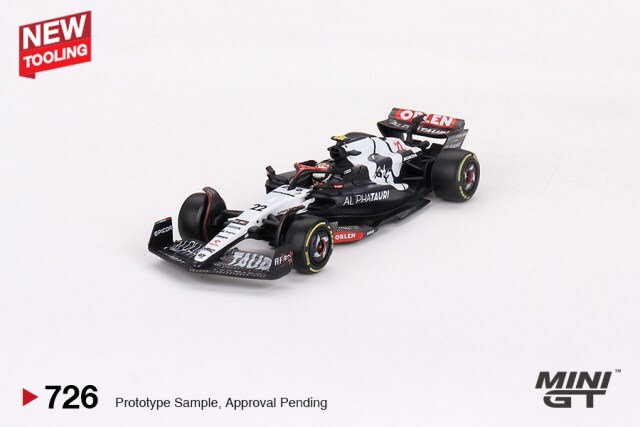 TSM ミニGT 1/64 アルファタウリ AT04 2023 F1 オーストラリアGP