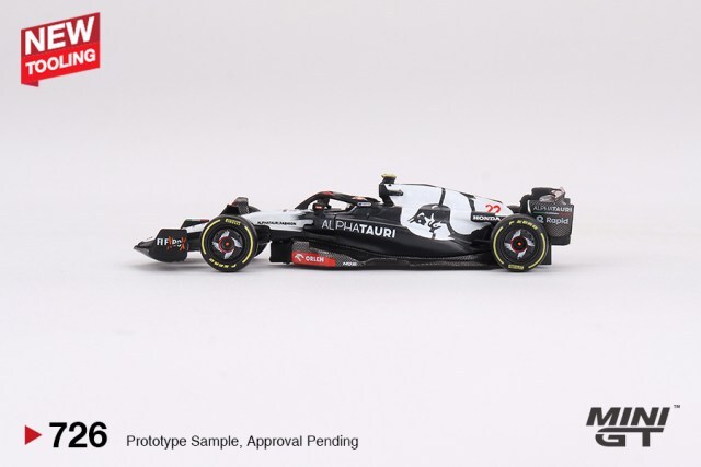 TSM ミニGT 1/64 アルファタウリ AT04 2023 F1 オーストラリアGP