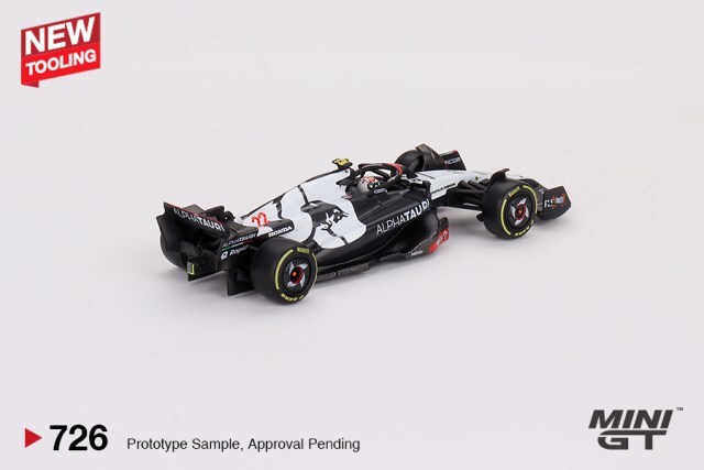 TSM ミニGT 1/64 アルファタウリ AT04 2023 F1 オーストラリアGP
