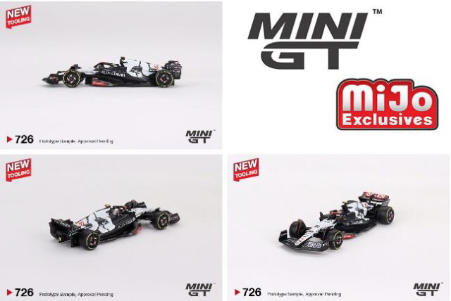 Mijo特注】 TSM ミニGT 1/64 アルファタウリ ホンダ AT04 2023