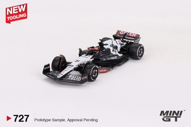TSM ミニGT 1/64 アルファタウリ AT04 2023 F1 オーストラリアGP #21