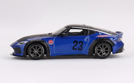 TSM ミニGT 1/64 日産 Z LB-NATION WORKS セイランブルー 左ハンドル