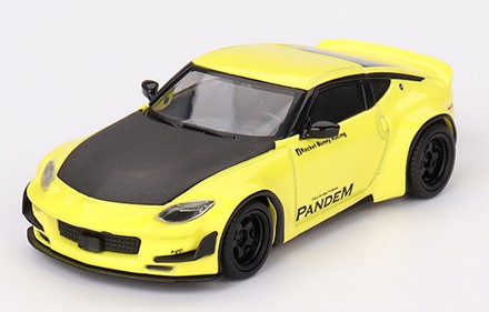 MINIGT 1/64 125 パンデム 日産 GT-R コスモポリタンイエロー MINIGT 1/64 125 パンデム 日産 GT-R コスモポリタンイエロー