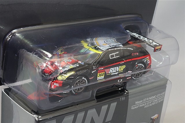 TSM ミニGT 1/64 RUNUP RIVAUX GT-R TOMEI SPORTS 2023 スーパー