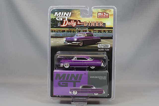 TSM ミニGT 1/64 リンカーン カプリ ホットロッド 1954 メタリック