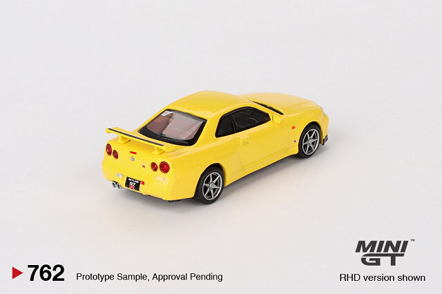 TSM ミニGT 1/64 日産 スカイライン GT-R R34 V-spec