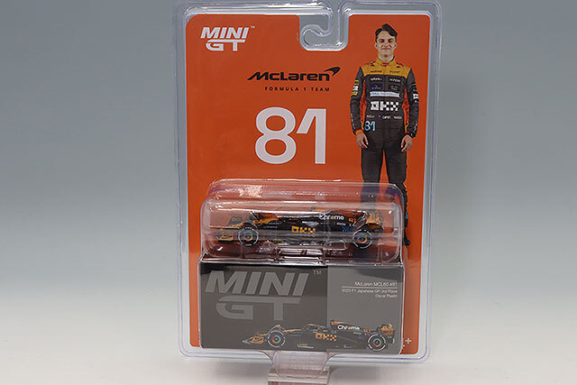 Mijo特注】 TSM ミニGT 1/64 マクラーレン F1 MCL60 2023 日本