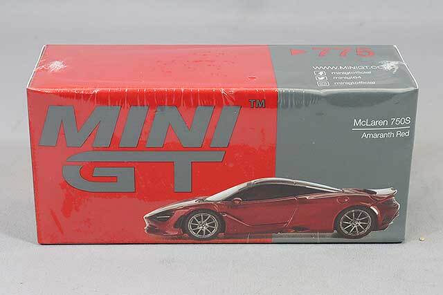 TSM ミニGT 1/64 マクラーレン 750S アマランサスレッド (右ハンドル)