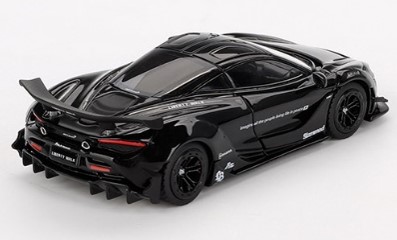 TSM ミニGT 1/64 マクラーレン 720S LB-Works ブラック(左ハンドル)