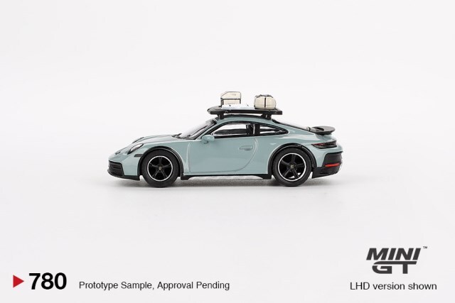 TSM ミニGT 1/64 ポルシェ 911 ダカール シェードグリーンメタリック 