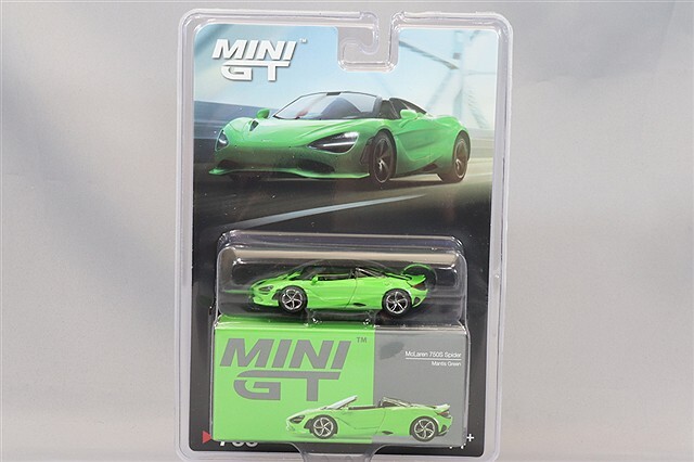 TSM ミニGT 1/64 マクラーレン 750S マンティスグリーン(左ハンドル