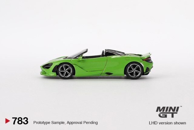 TSM ミニGT 1/64 マクラーレン 750S マンティスグリーン 左ハンドル