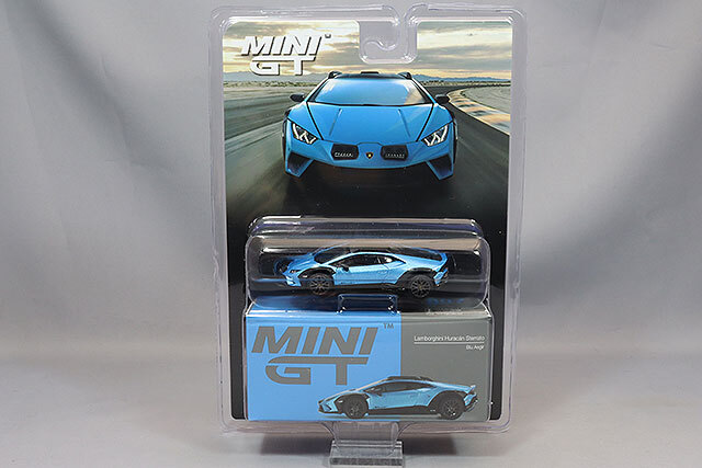 TSM ミニGT 1/64 ランボルギーニ ウラカン ステラート ブルー